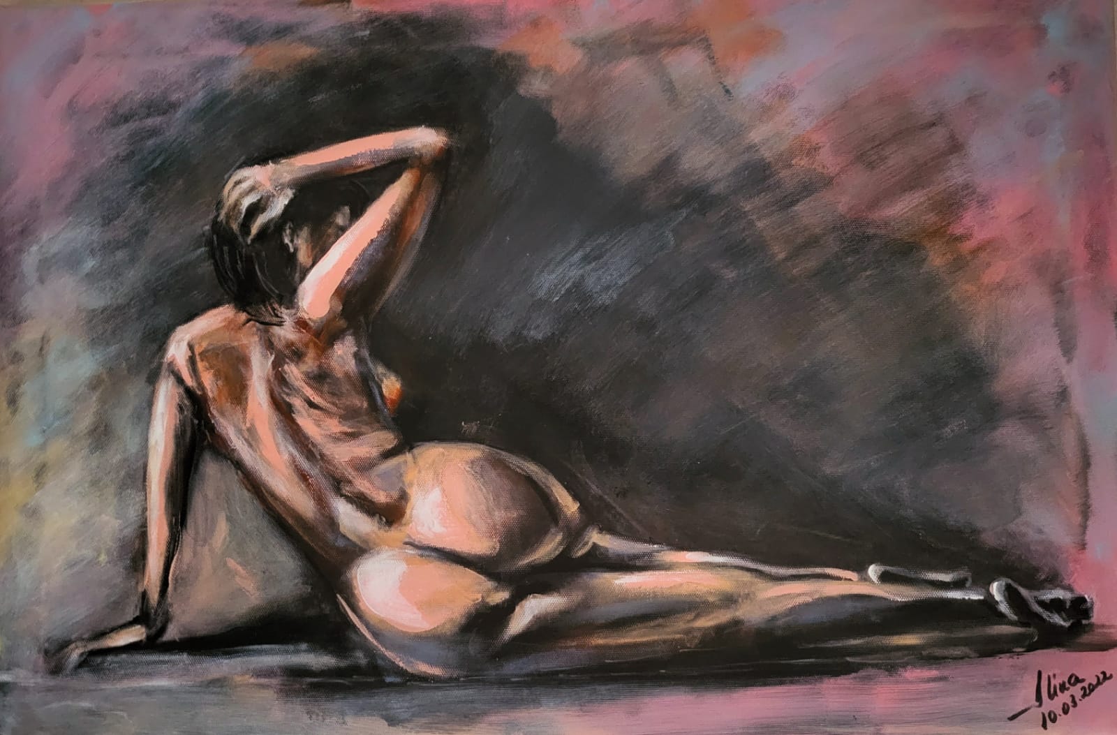 ArteDiAlina.com painting: Shapes and Shadows